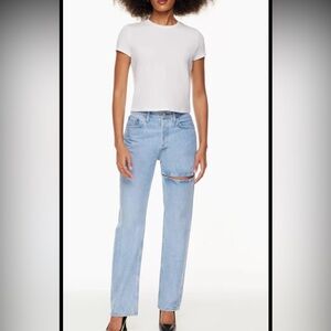 AGOLDE Lana Slice Jean